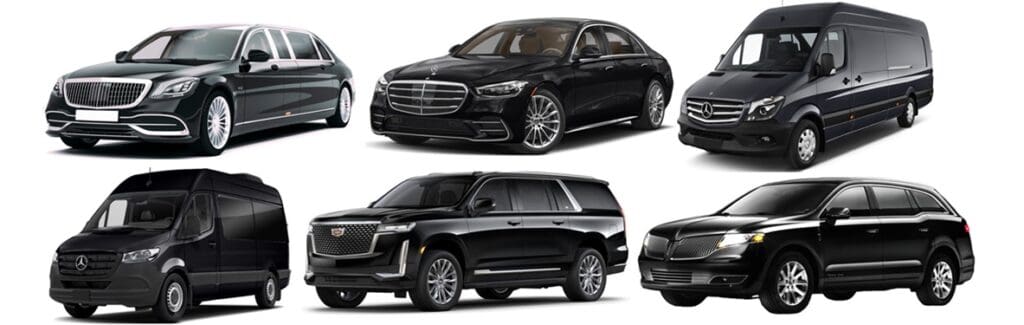 limousine fleet and chauffer cars available