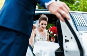 los angeles wedding transportation with chauffeur